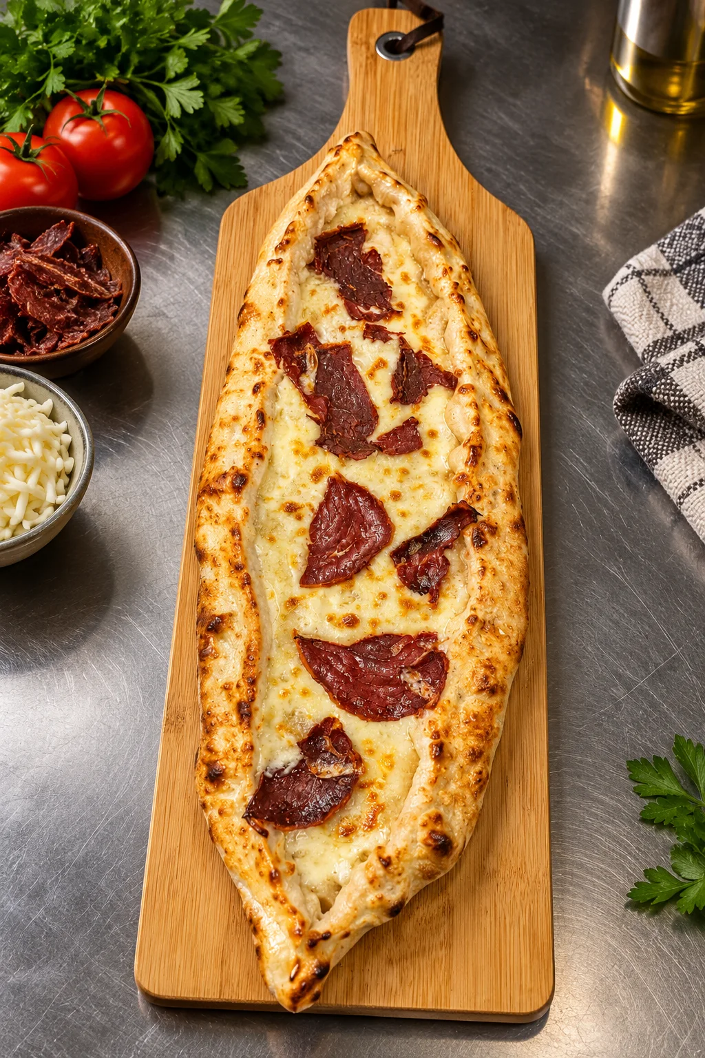Pide und Lahmacun frisch aus dem Ofen